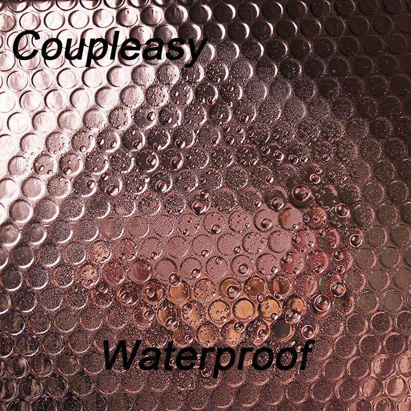 25Pcs/Lot Rose Gold Bubble Mailers Waterproof Packaging Envelope Thicken Aluminum Film Mailing Bags Self Seal Bubble Envelopes