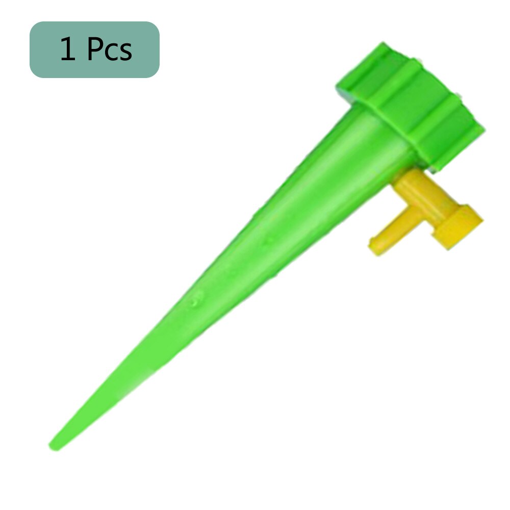 Auto Drip Irrigation Watering System Automatic Watering Spike for Plants Flower Indoor Household Waterers Bottle: 1PCS GREEN