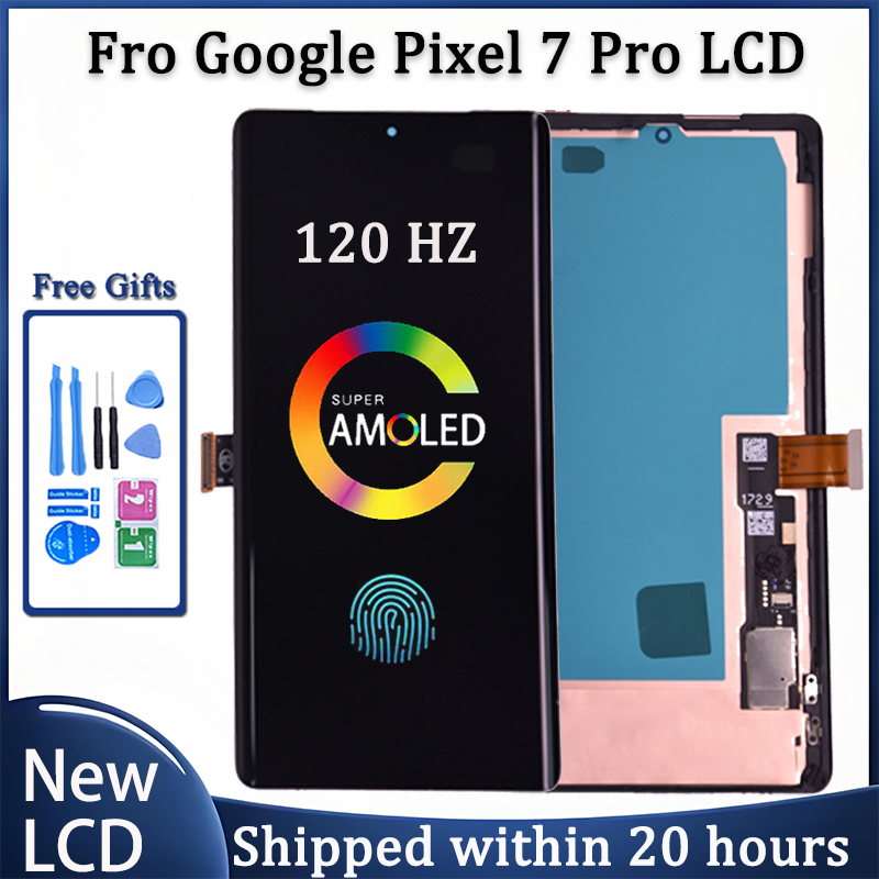 AMOLED Für Google Pixel 7 Pro LCD Display Touch Panel Screen Digitizer Für Google Pixel 7 Pro GP4 BC GE2AE GFE4J LCD