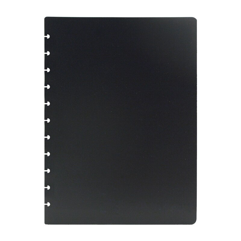 A4 Loose-leaf Refill Mushroom Hole Notepad Dedicated Horizontal Line Blank 3 Formats writing Paper Lace Inside Page DIY Binding: Burgundy