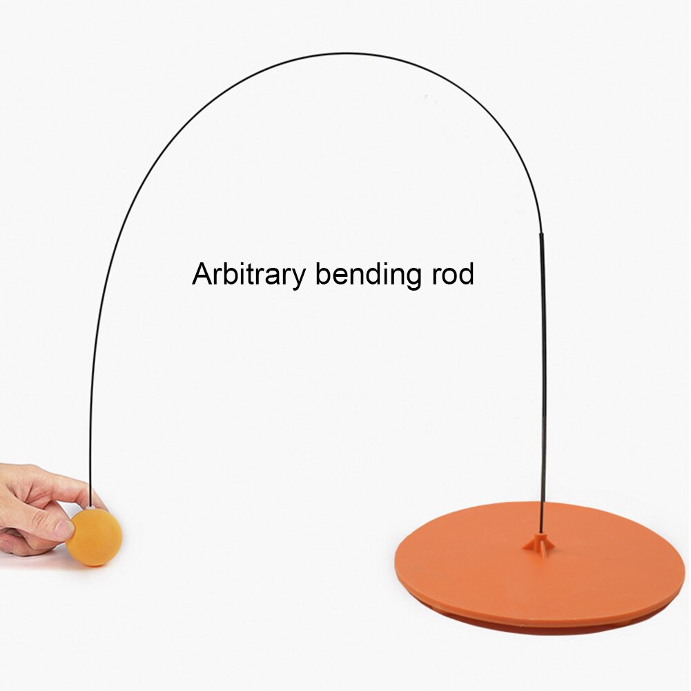 Tenis de Mesa de entrenamiento de Ping Pong, entrenador de eje blando elástico, deportes para niños, adultos, juego de paletas de Pelotas de Ping Pong