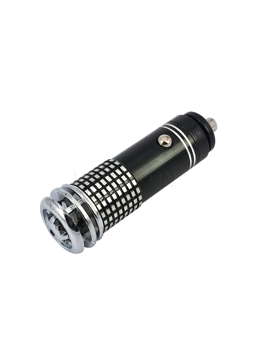 100% vero veicolo purificatore d'aria 12V mini deodorante auto auto aria fresca anione purificatore ionico barra di ossigeno ozono ionizzatore detergente: nero