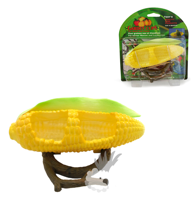 Forma original de fruta, copa de pájaro para alimentación, alimentador de aves de corral para jardín, alimentadores de mascotas, contenedor de comida, cuencos para beber, alimentador para pájaros