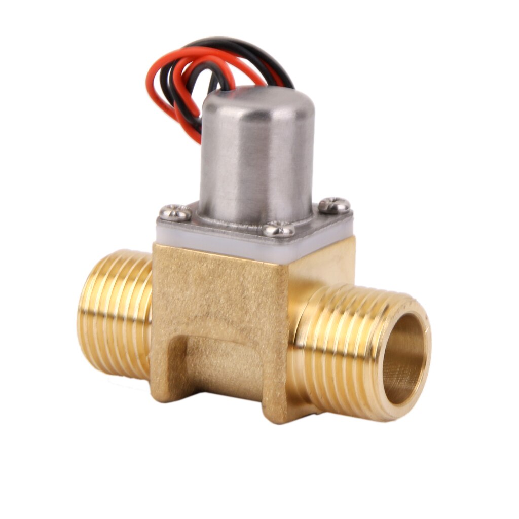 Toilet Closestool 20mm Male Thread Bi-stable Pulse Solenoid Valve DC 3.6V