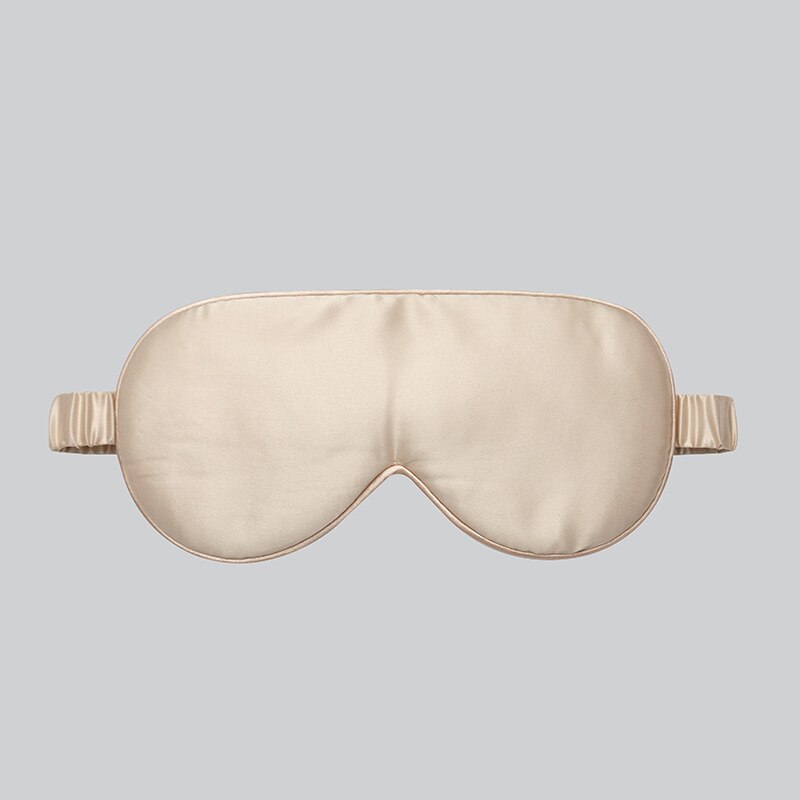 Máscara de seda para los ojos, mascarilla de protección ocular a la , 19 Mumi, protección ocular para aliviar la fatiga del sueño, parche ocular de seda, 1 pieza: 3