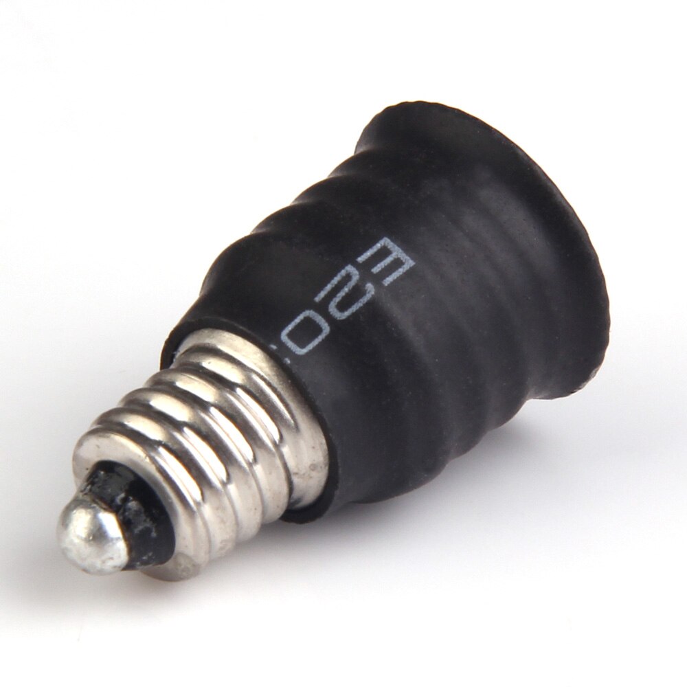 E10 to e14 basis ledet lys lampe pære adapter konverter skrue sokkel holdbar, stabil og nem at bruge
