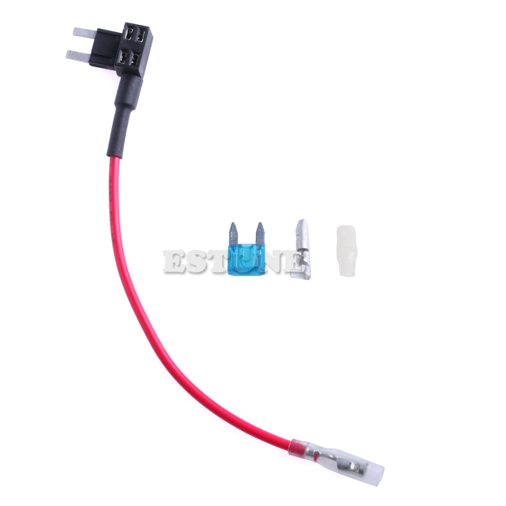 1 Set Auto Micro Blade Mini Atm Zekering Adapter Tap Dual Circuit Adapter Houder R9JC