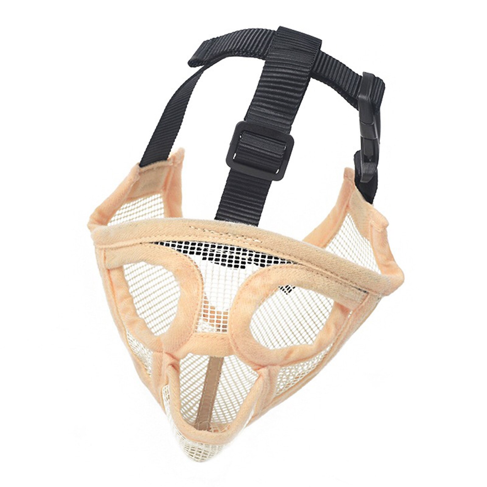 Short Snout Pet Dog Muzzles Adjustable French Bulldog Muzzle Dog Mouth Mask Breathable Muzzle for Anti Stop Barking Supplies