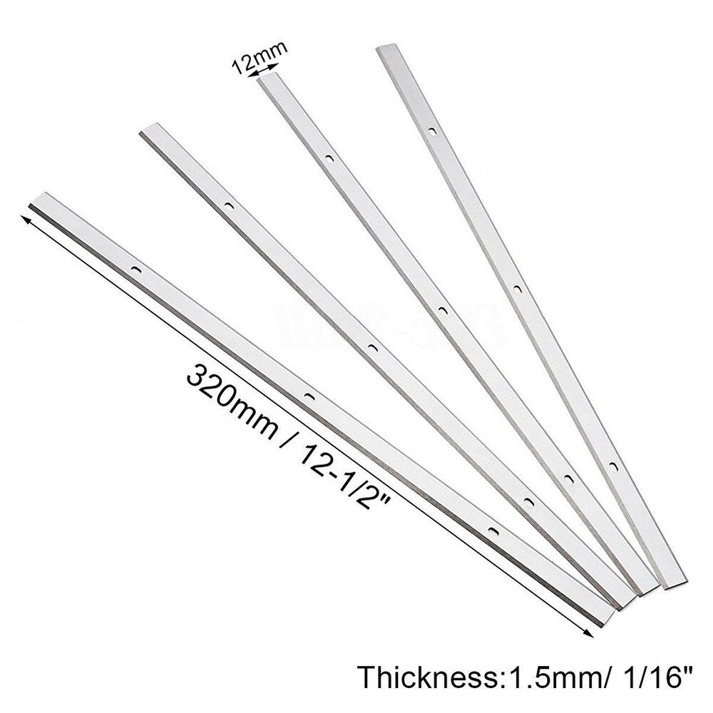 2Pcs 12-1/2&quot; Planer Blade For Triton TPT125 Delta TP305 TP400LS 22-565 22-560 Planer Cutters Woodworking Machinery Parts