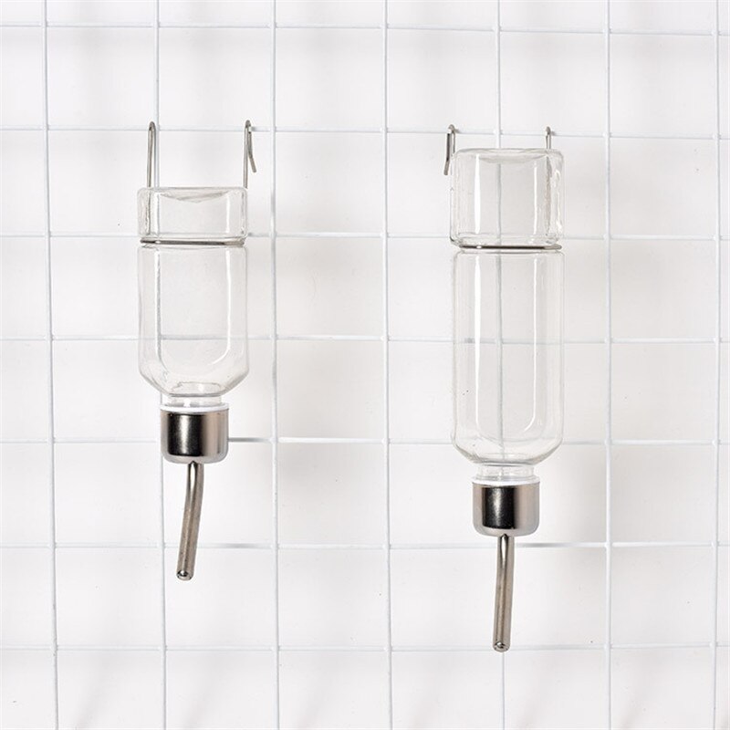 Automatische drinkfles voor honden, drinknippel voor honden, waterdispenser voor konijnen, hangfles voor huisdieren