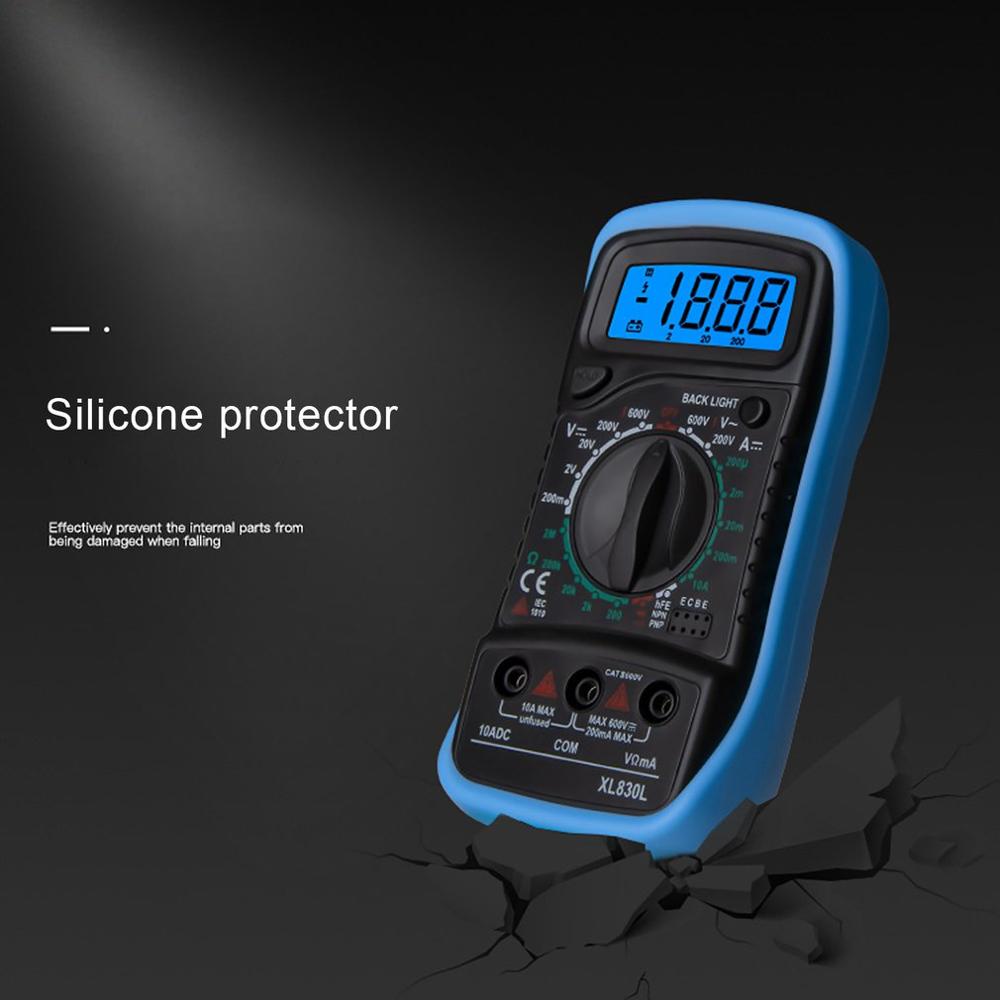 Multi-function Digital Multimeter Xl830l Digital Multimeter Handheld Multimeter Precision Digital Display