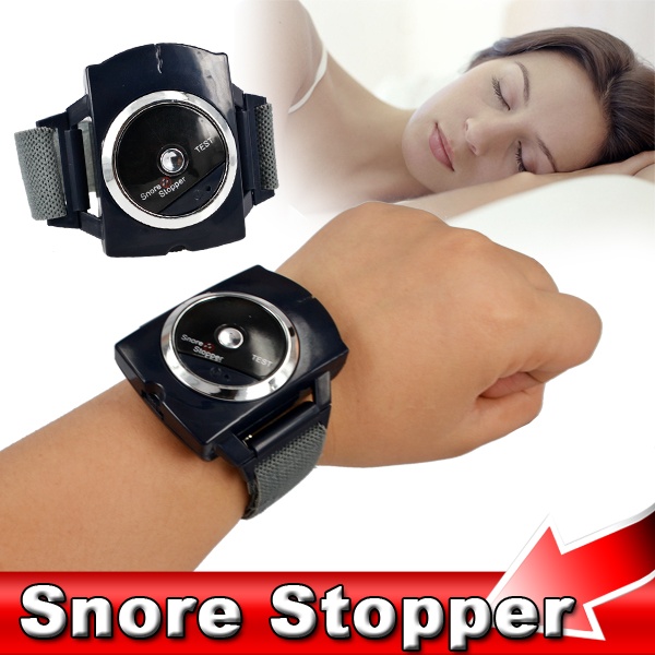 Elektronische Snore Stopper Biosensor Anti Snurken Polsbandje Horloge Stoppen Met Cure Oplossing Pure Slapen Night Guard Aid 202