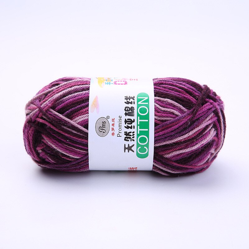 50g coton épais fil à tricoter laine au Crochet épais fil de fil épais pour bébé doux tricoté à la main couverture pull 120m: 05