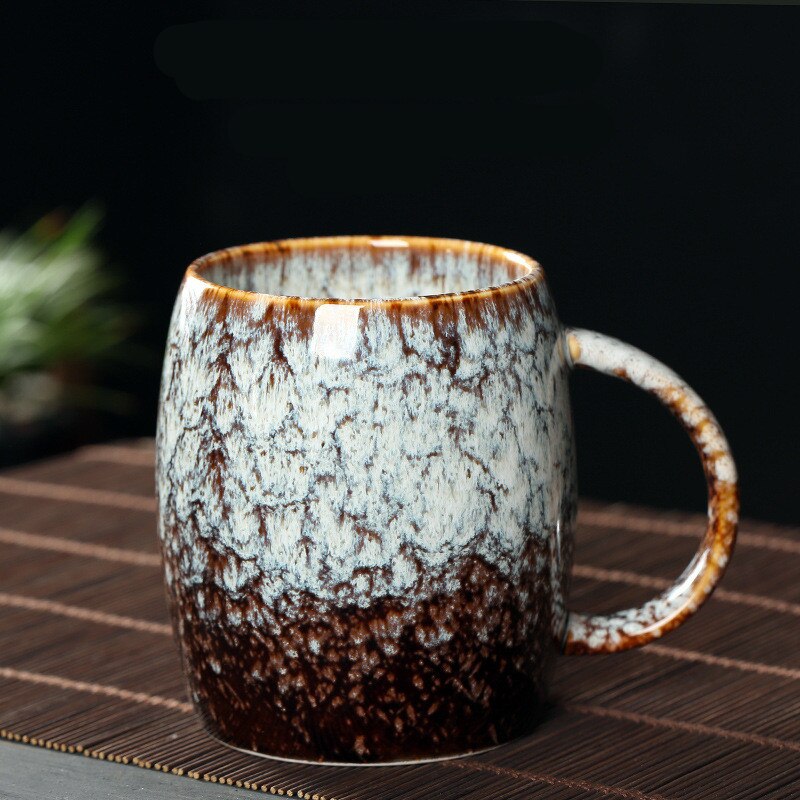 Keramiske 480ml kaffekrus tazas de ceramica creativas kaffekop te kop rejsekrus krus lærer påskønnelse  i077