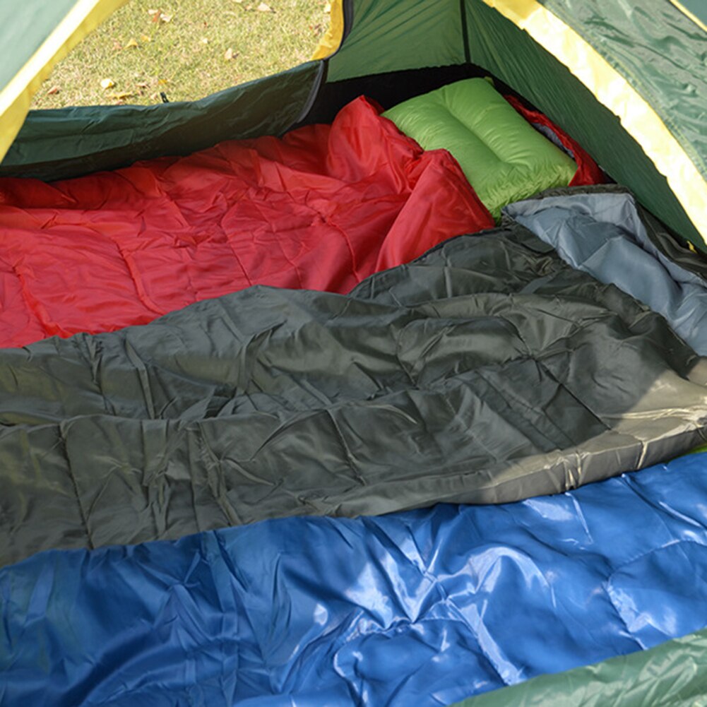 Outdoor Camping Slaapzak Lichtgewicht Warm Envelop Slaapzakken Voor Kantoor Reizen Wandelen