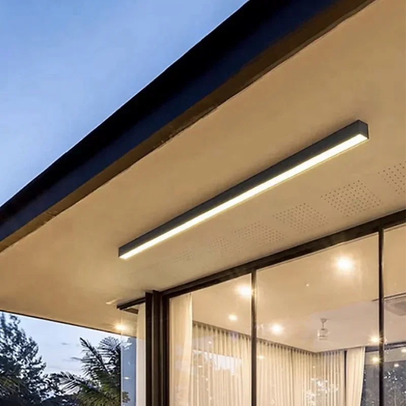 Lange LED-strip plafondlamp schijnwerper voor slaapkamer eetkamer woonkamer garderobe minimalistische led-plafondlamp binnendecoratie