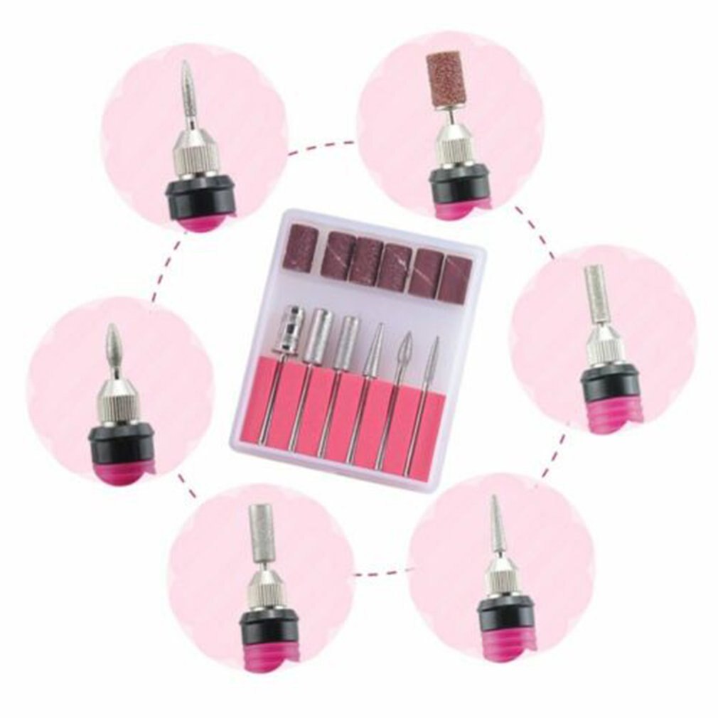 Elektrische boormachine nagelvijl acryl kunstvijl manicure pedicure draagbare machine kit praktische duurzame kit