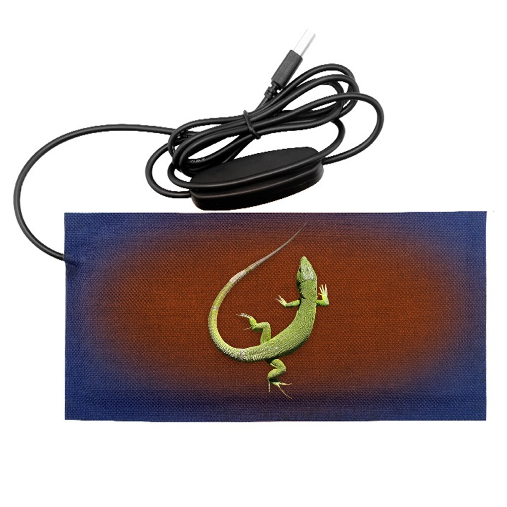 Huisdier Verwarming Warm Pad Elektrische Warmte Pad Met 3 Niveaus Temperatuur Instellingen Verwarming Pad Voor Reptielen Klimmen Huisdier Mat: S