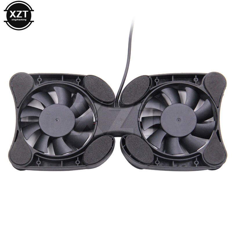 Foldable USB Laptop Cooling Pads With Double Fans Mini Octopus Notebook Cooler Cooling Pad For 7-15 Inch Notebook Laptop