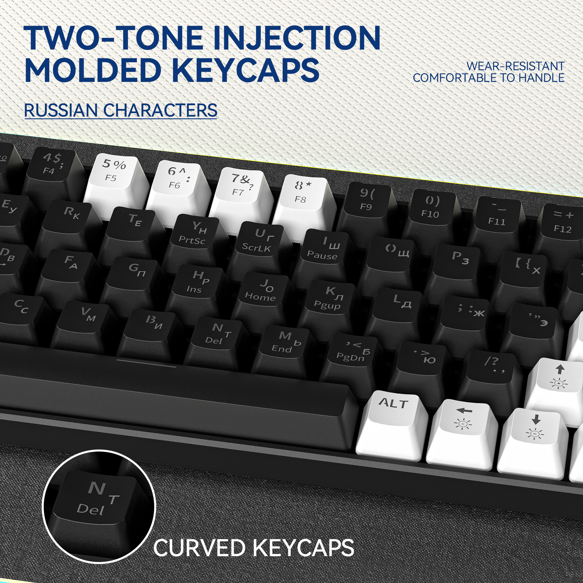 Keyboard Green Red shaft Axis 63-Keys Mixed-Light Pluggable Gaming Keyboard RGB Full-Key No Red Axis Computer Office Mechanical