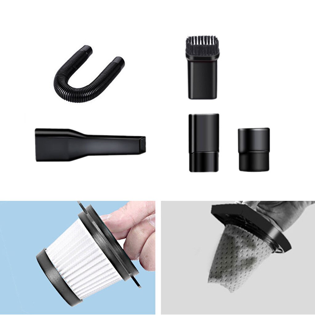 Mbar-aspiradora portátil para coche, 3200mbar, uso Dual en seco y mojado, para limpieza automática, 120W