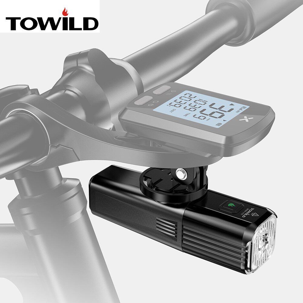 Towild BR800 Fahrrad Licht mit Schwanz licht Regendicht USB Aufladbare LED MTB Vorderseite Lampe Scheinwerfer Aluminium Ultrali