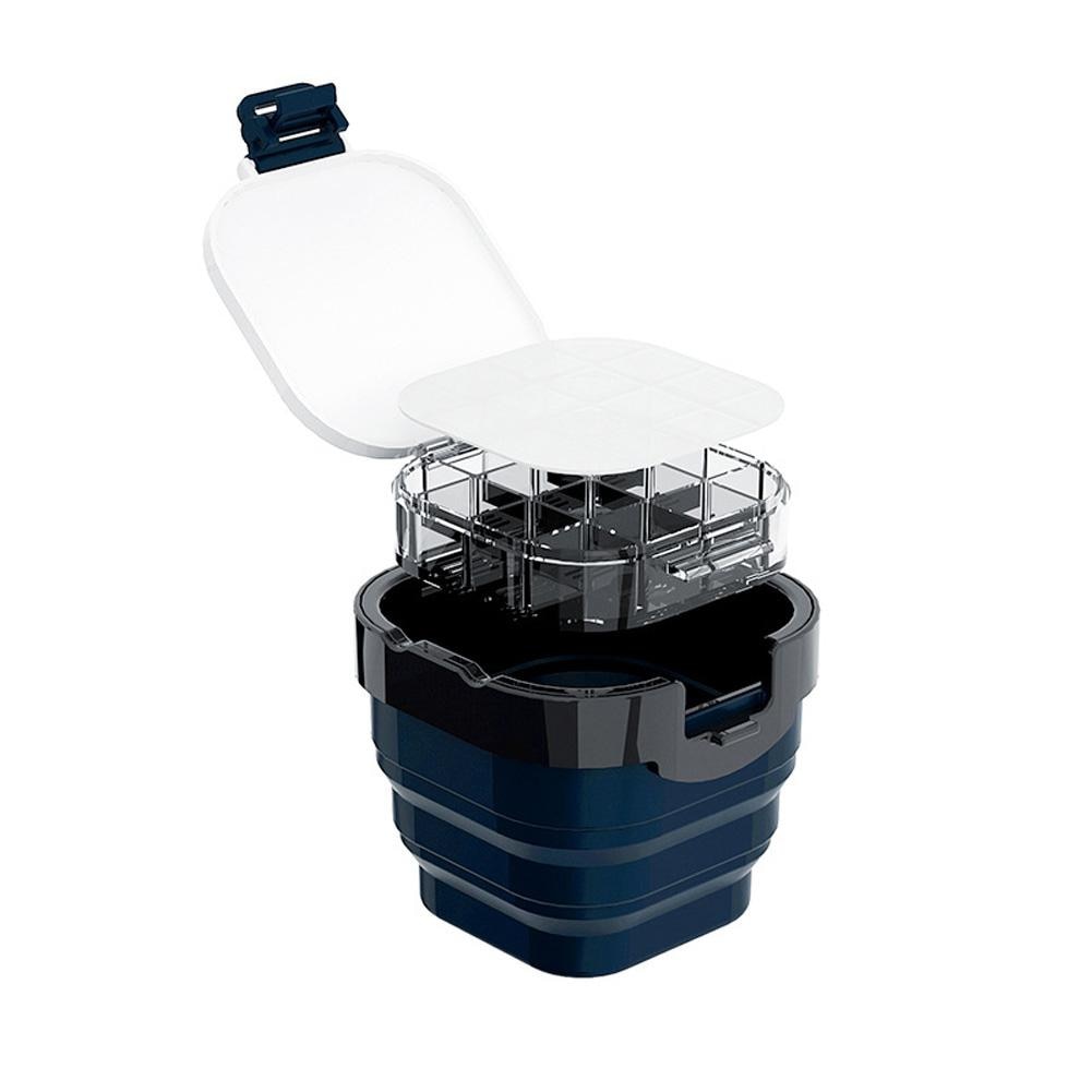 16Grids Aquarel Palet Vouwen Hydraterende Lade Verf Penselenbakje Opvouwbare Emmer Voor Aquarel Olieverf Art Supplies