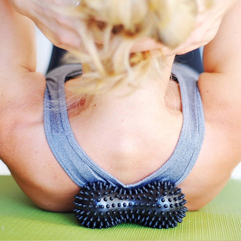 Peanut Massage Ball Spiky Trigger Point Relief Muscle Pain Stress Therapy Health Care Foot Hand Gym Relex Apparatus Soft Fitness