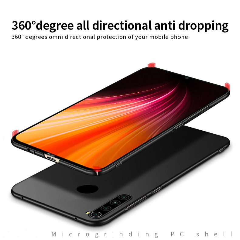 Wolfsay Für Abdeckung Xiaomi Redmi Hinweis 8T Fall Ultra Dünne PC Rüstung Hart Zurück Telefon Fall Für Xiaomi Redmi hinweis 8T Abdeckung Redmi Hinweis 8