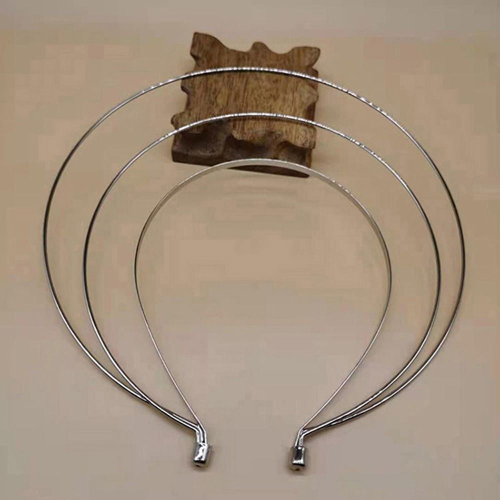 Sklisikre hårbånd vaskehodebånd engel gullhårbånd flerlags koreansk hårbøyle kvinner gjør-det-selv-pannebånd halo hårkrone tynn: Himmelblå