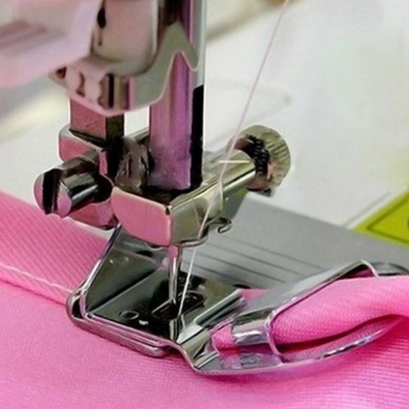 Binnenlandse Naaimachine Voet Presser Rolzoom Voeten Set voor Brother Singer 3 Size