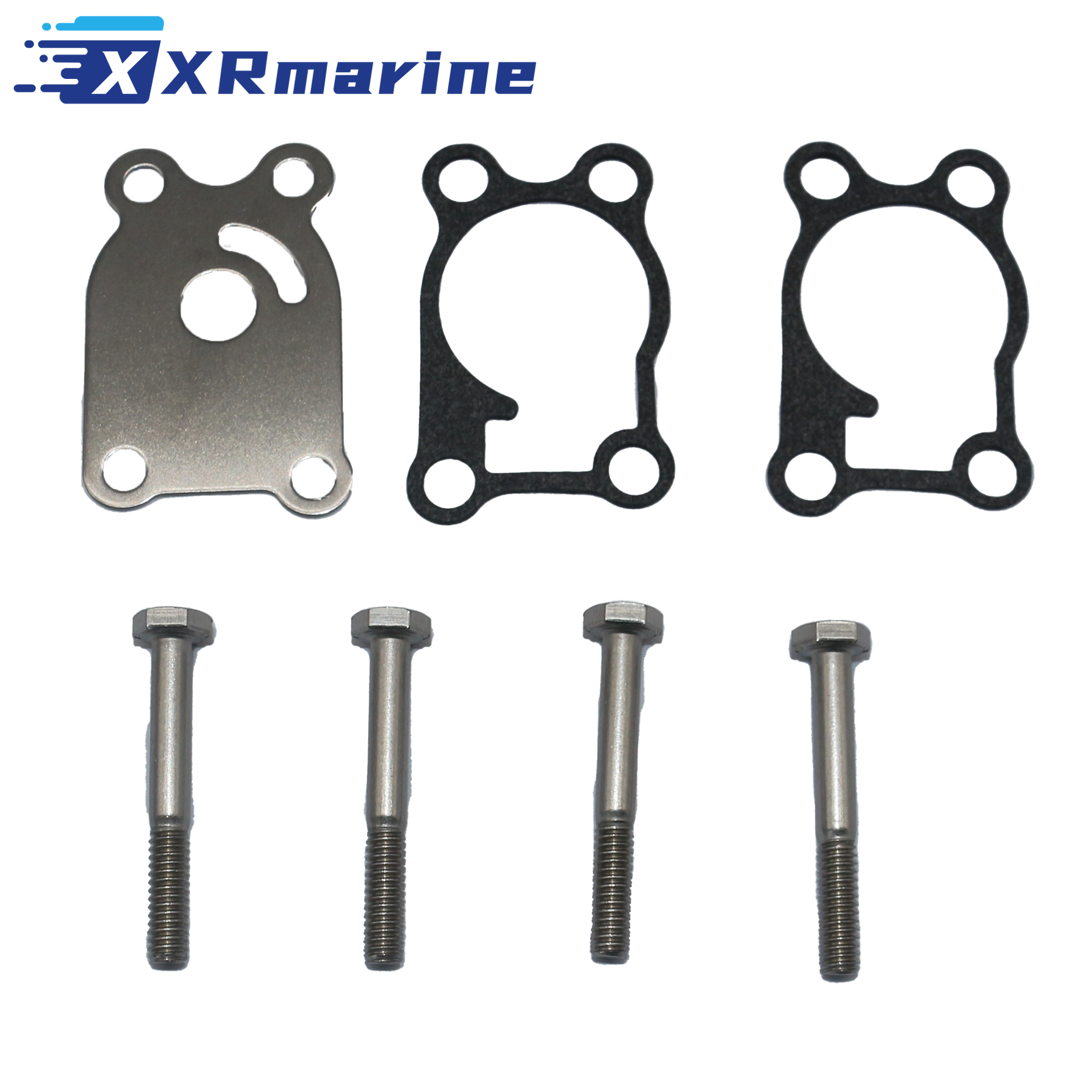 Water Pump Impeller Kit with Housing for Johnson Evinrude Outboard 4 4.5 5 6 7.5 8 HP 389844 396644