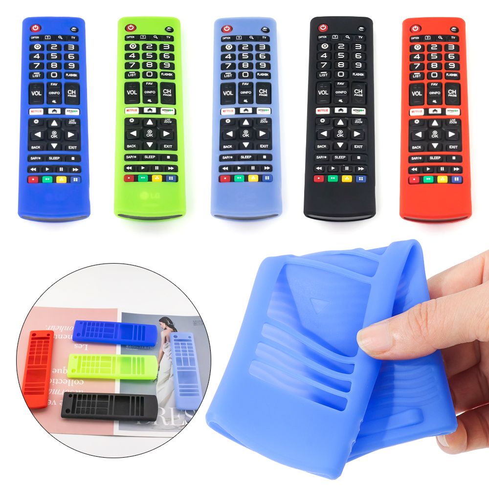 Case Remote Control Skin Silicone Cover Remote Controller Protector For LG AKB75095307 AKB74915305 AKB75375604