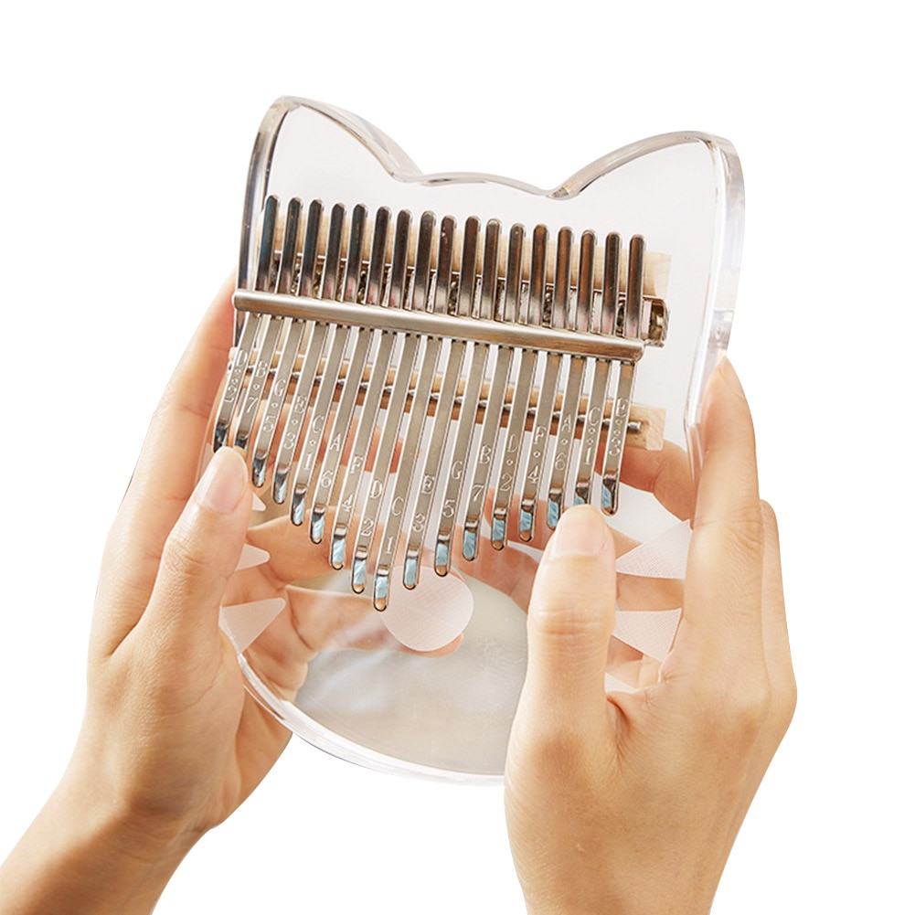 17 21 Keys Cute Mini Kalimba Musical Clear Sound P... – Grandado