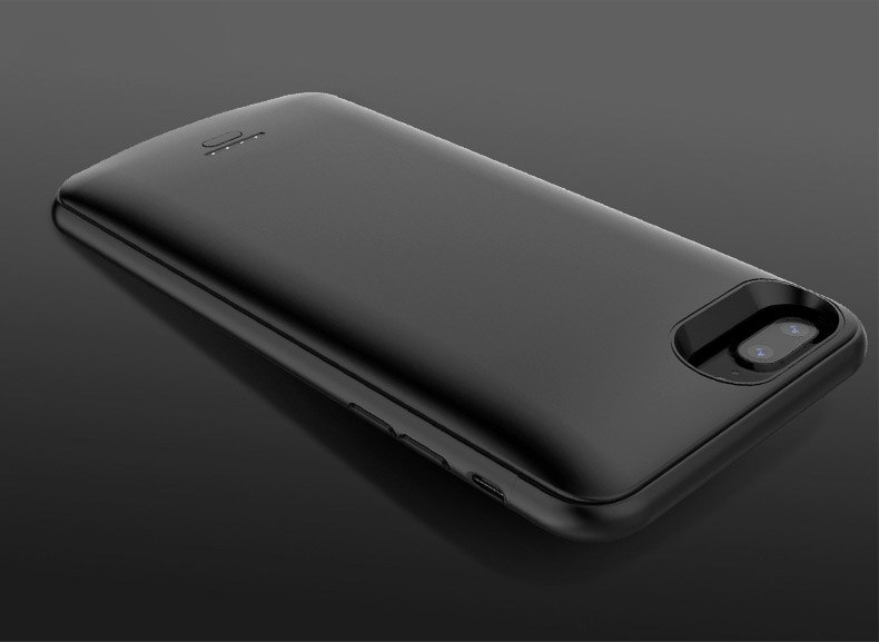 4000/5500Mah Kabel Gratis Batterij Case Voor Iphone 6 7 8 Plus Power Bank Opladen Case Voor Iphone se Battery Charger Case