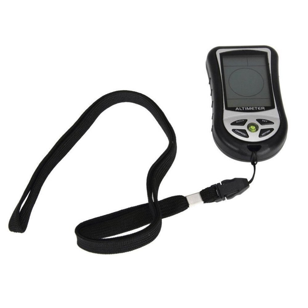 Digital 8 in 1 LCD Compass Barometer Altimeter Thermo Temperature Clock Calendar