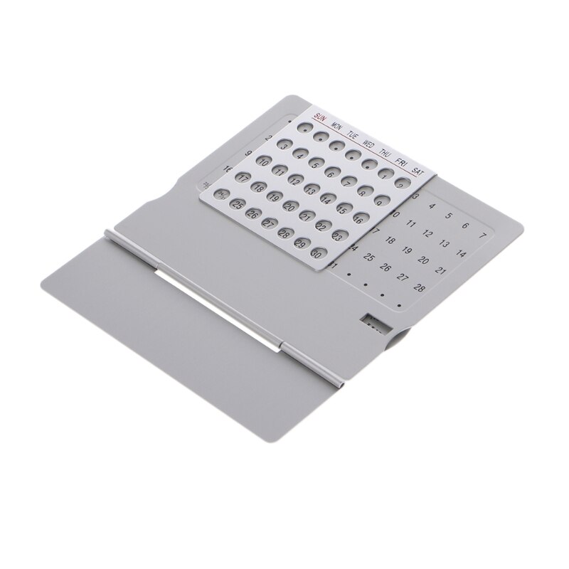 Calendario de escritorio ajustable único Super perpetuo, suministros de oficina, conjunto de mano, bricolaje