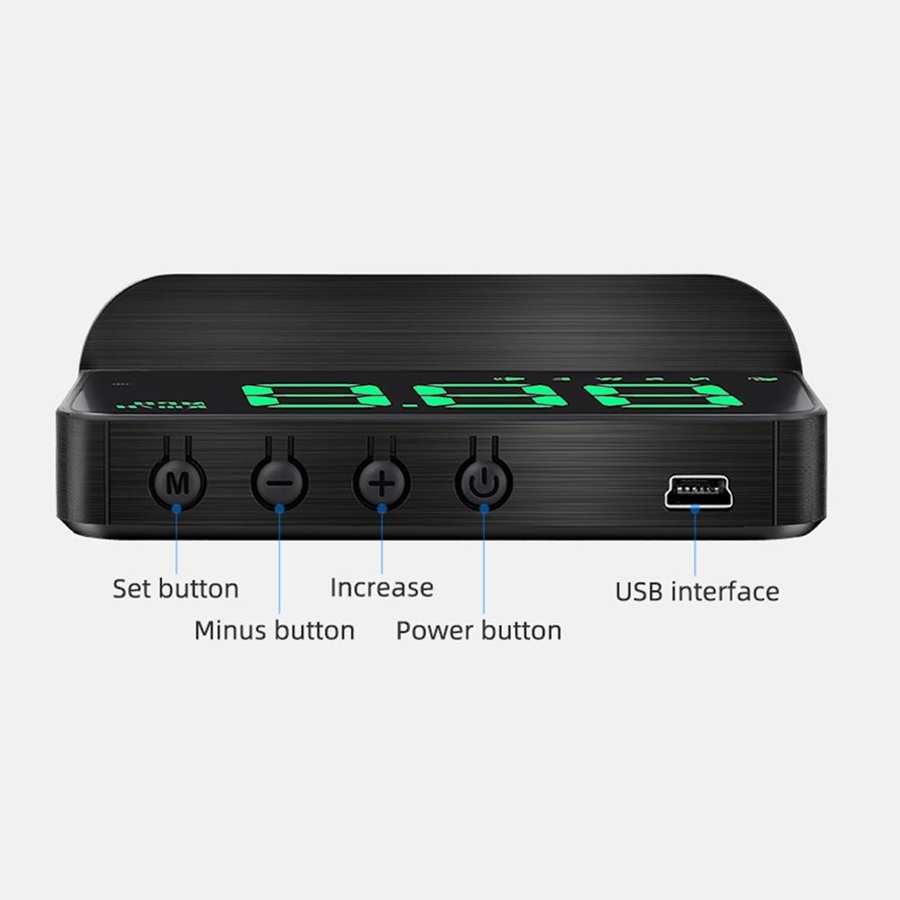 Car HUD Display Universal Windshield Screen Projector for Cars Trucks Motorcycles