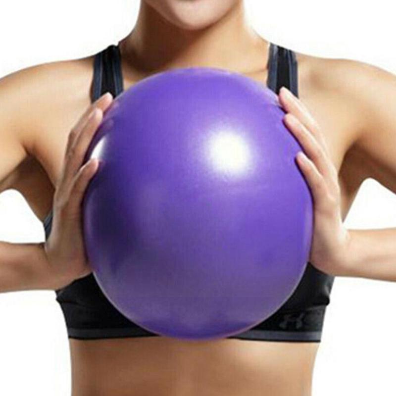 25cm Fitness Yoga Ball Explosion-proof Fitness Pilates Ball Balance Training Exercise Indoor Ball Frosted Yoga H8d4