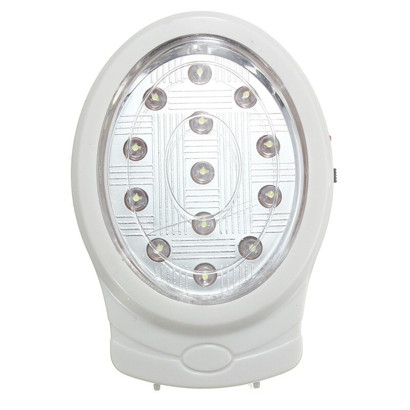 Smuxi 13 LED Oplaadbare Home Muur Noodverlichting Stroomuitval Lamp EU Plug AC110-240V Voor Slaapkamer Nachtlampje