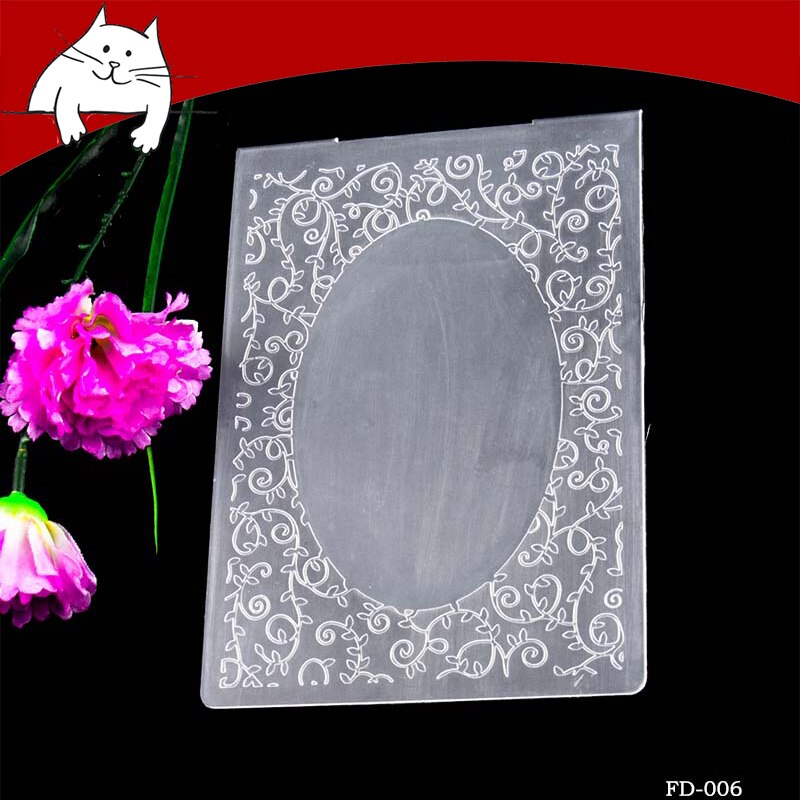 Dossier de gaufrage en plastique, pour la fabrication de cartes, papier de Scrapbooking, fournitures de décoration artisanale bricolage