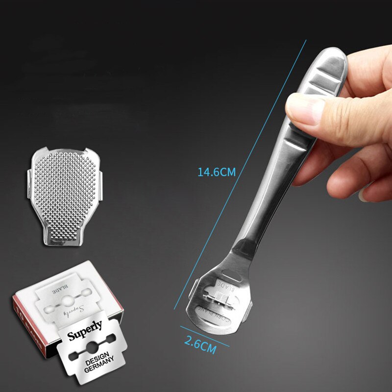 Calli rimozione strumenti per la cura delle mani e dei piedi calli per piedi rimozione tallone rimozione della pelle dura piedi per le mani Pedicure rasoio 10/20 zoppo