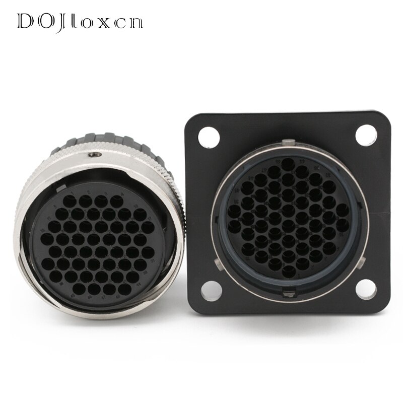 1 Set 31 32 48 Hole ITT Aviation Wiring Socket Waterproof Male Female Connector Plug Plastic Shell 192900-0425 192900-0475