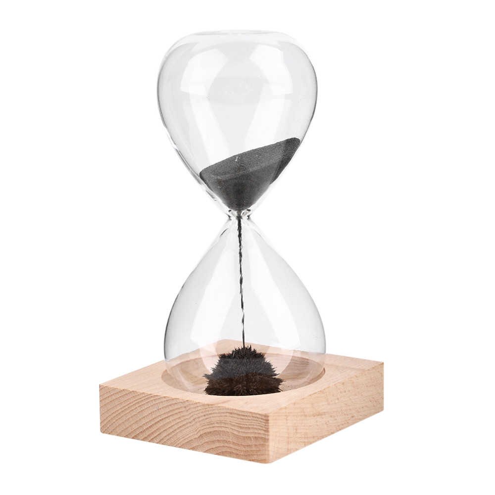 1 Stck Sanduhr Hand-geblasen Timer Uhr Magnet Sanduhr Ampulheta Handwerk Sand Uhr Sanduhr Timer Wohnkultur neue: Ursprünglich Titel