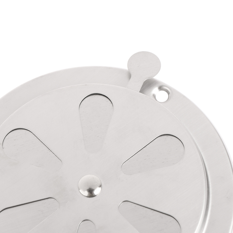 Grille d'aération réglable pour barbecue, 95mm, 125mm, conduit rond, grilles de ventilation, poêle accessible pour fumoir