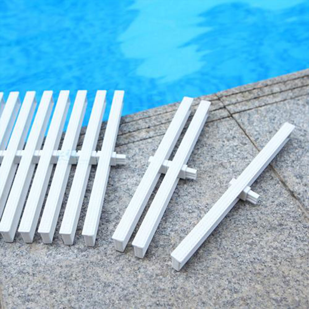 Piscina overflow grade antiderrapante cozinha banheiro água emendada dreno grille piscina equipamentos
