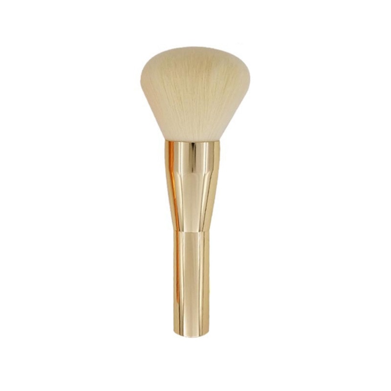 Grote blush kwast make-up kwasten champagne goud poeder zachte cosmetica make-up kwasten pincel maquiagem tool: Roségoud