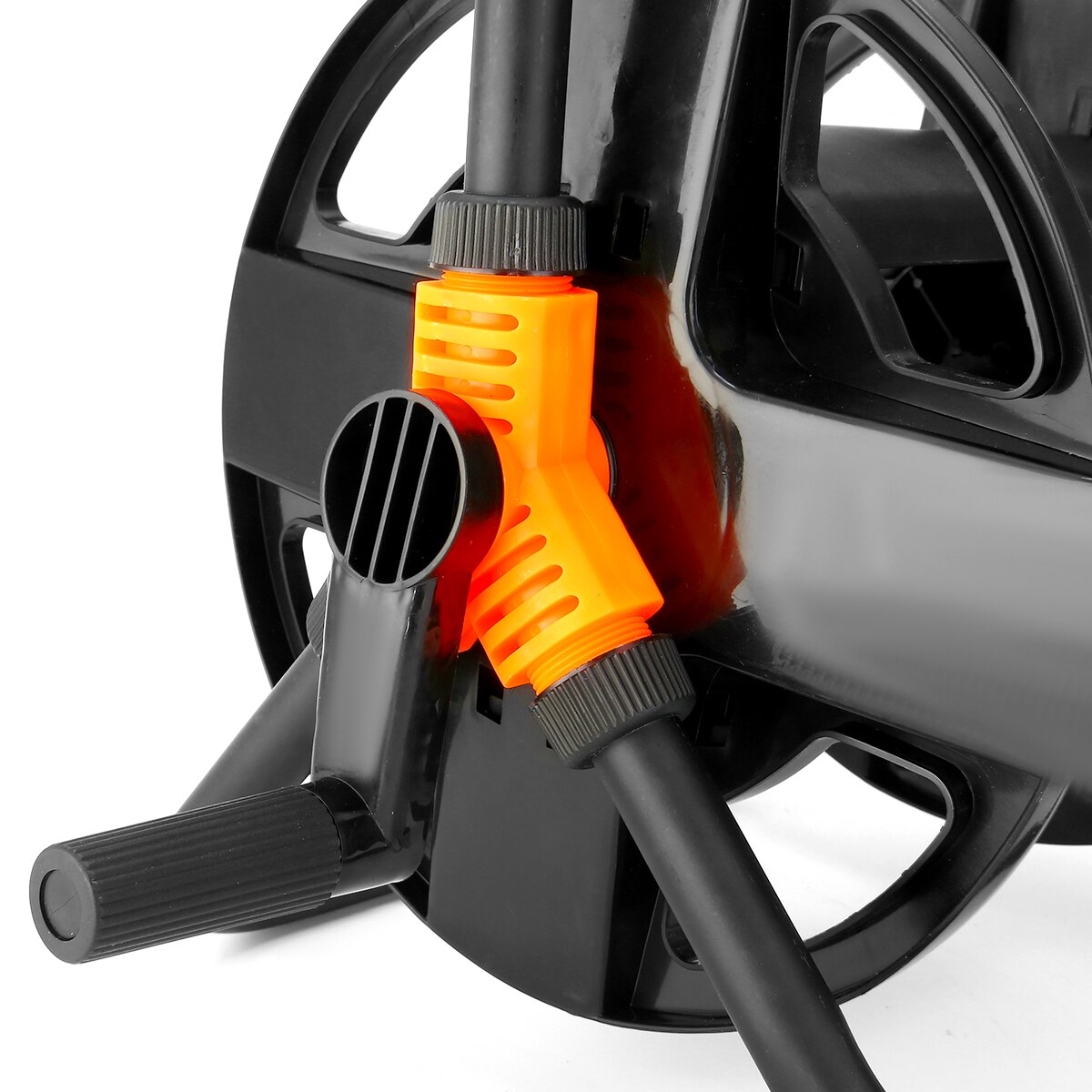 Portable Free Standing Hose Pipe Reel Holder Garden Cart Water Pipe Hose Carrier For Garden Irrigation Storage Tool