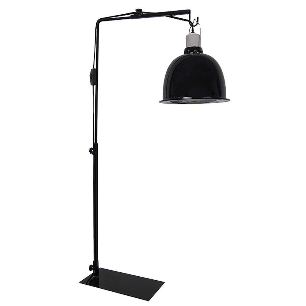 Krybdyr varmelampe holder justerbar teleskopisk metal standerlampe beslag firben skildpadde baggrundslys lampe stander