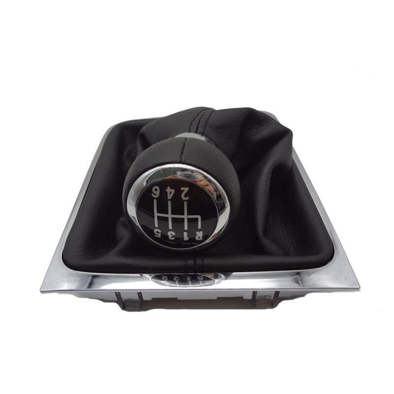 5 velocidades, 6 marchas de cambio de marchas para coche con marco cromado para VW Passat B6 CC 3C R36 TDI 2005 3C0711113: 6speed
